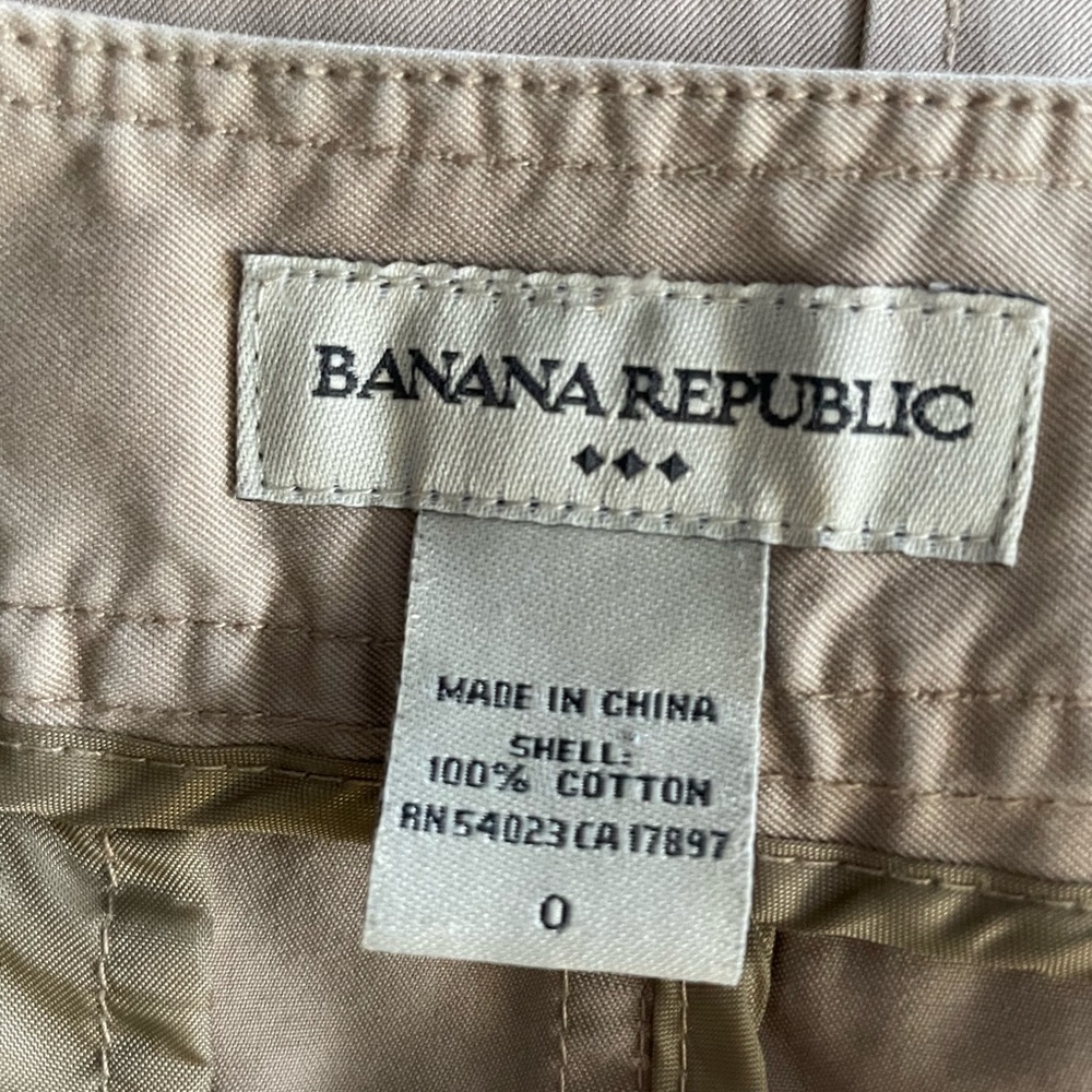 Banana Republic tan 100% cotton skirt - Picture 12 of 12